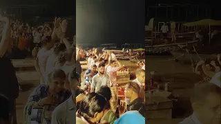 Ganga Aarti Banaras Ganga river Varanasi ghat #gangaaarti #banaras #shorts