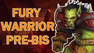 *PHASE 1* Fury Warrior Pre-Raid BiS Guide for Classic WoW