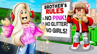 SPOILED Brother Had Rules... I BROKE Them ALL! (Full Movie)