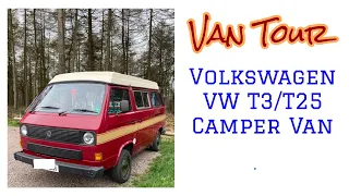 VW T3/T25 VAN TOUR | WITH TOILET AND 2 DOUBLE BEDS | SELF-BUILD VAN | VW CAMPER