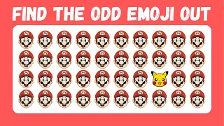 Find the ODD One Out #3 | Emoji Quiz | Easy, Medium, Hard, Impossible