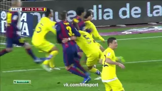 Barcelona vs Villarreal 3 - 1 All Goals and Full Highlights 2/11/2015 ~ Copa del Rey