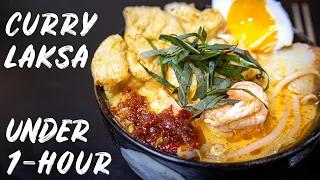 Authentic Malaysian Curry Laksa | Made from Scratch!