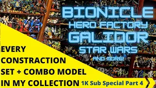 LEGO Constraction Collection Update + Showcase! Bionicle, Hero Factory, Star Wars, Galidor, and More