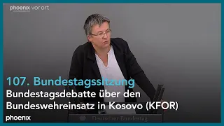 Bundestagsdebatte über den Bundeswehreinsatz in Kosovo (KFOR) am 26.05.23