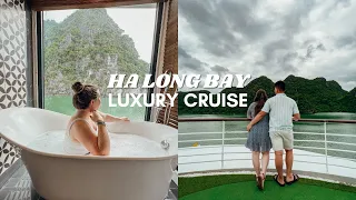 BEST LUXURY HA LONG BAY CRUISE IN VIETNAM - IS IT WORTH IT?! (OUR HONEST OPINION)