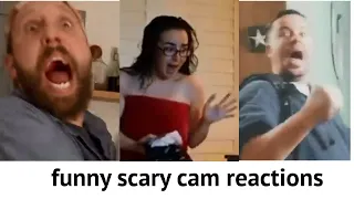 scare cam reactions 2022 funny reaction videos