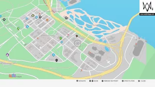 Watch Dogs 2 - Full In-game Map