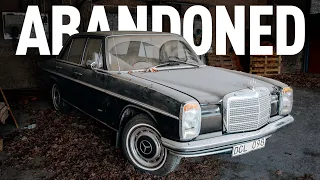 ABANDONED 50 YEAR OLD MERCEDES W115 | FULL DETAIL ASMR