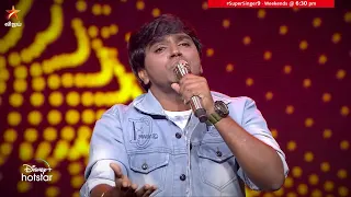 Enna Solla Pogirai Song by #Prasannna 😍| Super Singer Season 9