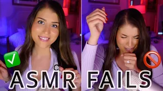 ASMR BLOOPERS {2023} Our 10th Round of ASMR FAILS