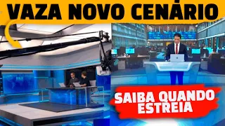 🚨Vaza novo cenário do Jornal Hoje da Globo e data de estreia è revelada