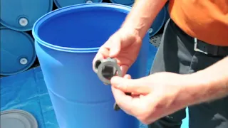 Easy Water Barrel Bulkhead Faucet Installation