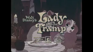 Lady And The Tramp 1955 Walt Disney 16mm High Def TV Spot Trailer