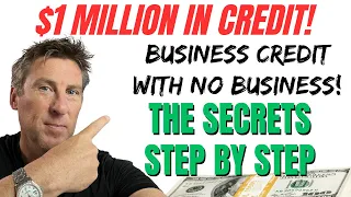 $1 MILLION in Business Credit Step-by-Step Guide: Get Money for Business (SBA, Loans, Best Cards)