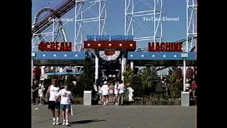 Coasterace Retro Amusement Park Videos: Six Flags Great Adventure June 14, 1993