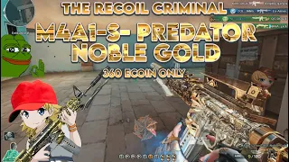 Crossfire PH | M4a1-S- Predator-Noble Gold VVIP - The Recoil Criminal - Free For All Match