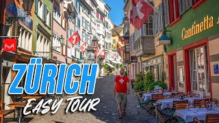 Easy Zürich City Tour Summer Switzerland – Easy Walking Tour on a Budget [Travel Guide]