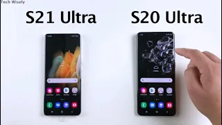 SAMSUNG S21 Ultra vs S20 Ultra - SPEED TEST