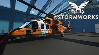 СПАСАТЕЛЬНЫЙ ВЕРТОЛЁТ//Stormworks: Build and Rescue