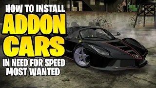 How to install Addon Car mods(add new cars) in NFS Most Wanted using Ed | Enderbot Cyborg