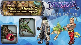 [DFFOO GLOBAL] Mission Quest ~Crystal Room Support Campaign 2~. Mission Quest I CHAOS