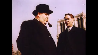 The Man On The Eiffel Tower 1949 Charles Laughton & Franchot Tone