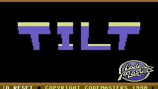 Tilt (Codemasters) Review for the Commodore 64 by John Gage