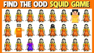 HOW GOOD ARE YOUR EYES #229 l Find The Odd Squid Game Out l Squid Game Puzzles