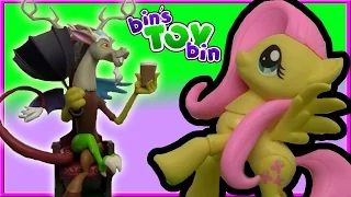 FLUTTERSHY & DISCORD! 2016 Comic Con My Little Pony Exclusive UNBOXING & REVIEW by Bin's Toy Bin