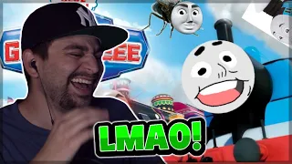 PIMP MY TRAIN! 😂 - YTP: Blue Train and The Greee Reee REACTION!