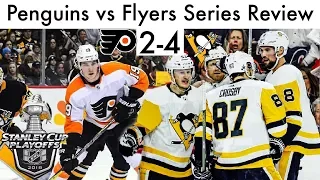 Pittsburgh Penguins vs Philadelphia Flyers Playoff Series Review