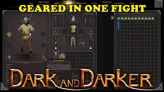 GETTING GEARED IN 1 FIGHT WITH NOTHING - Dark And Darker
