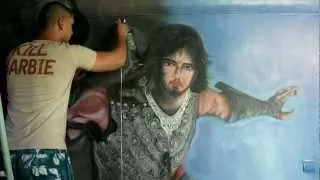 Аэрография, AirBrush,Prince of Persia Mina-Danil (Shaz Sparks Dubstep 2012).mp4