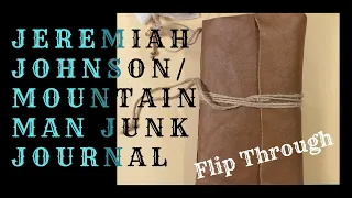 Mountain Man/Jeremiah Johnson Junk Journal Flip Through | Masculine Journal | Sarah's R-Rated Art