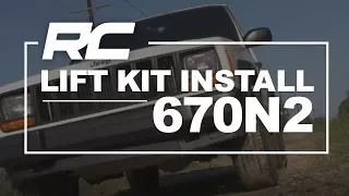 Installing Rough Country Jeep Cherokee Lift kit 670N2