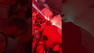 Royal antwerp pyro show. Antwerp vs kaa Gent!!