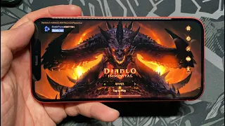 iPhone 12  Apple A14 Bionic | Diablo Immortal Gameplay ( Max Setiings 60FPS )