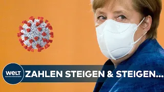 CORONA: "So kann es nicht weitergehen" - Merkel appelliert an die Deutschen