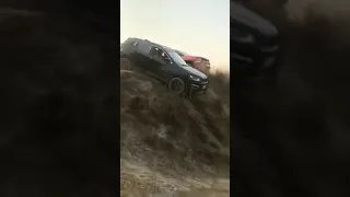 #dangerous stunt by Jeep Compass