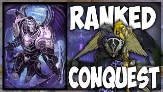 Smite: S5(Qualifying) Ranked Conquest Grind #4 - Thanatos Jung