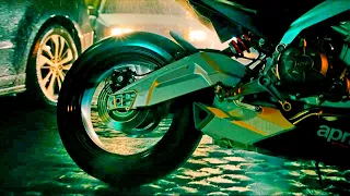 Мотоцикл Aprilia Tuono 660 (кадры на мотоцикле из боевика "Джон Уик 4/John Wick: Chapter 4", 2023)