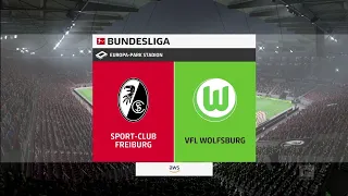 FIFA 23 | SC Freiburg vs VFL Wolfsburg - Europa-Park Stadion | Gameplay