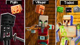 10 MOBS E SEUS MAIORES INIMIGOS DO MINECRAFT