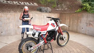 1985 YAMAHA YZ490 RED & WHITE EDITION 2 STROKE RIPPA!