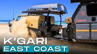 K'GARI (Fraser Island) EAST COAST - NGKALA ROCKS | SANDY CAPE | LAKE MCKENZIE and more!