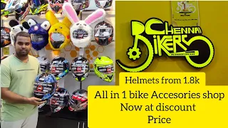 Chennai Bikers  | All in 1 bike accessories showroom in chennai