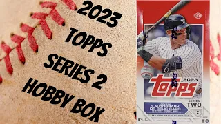 2023 TOPPS SERIES 2 HOBBY BOX! Release Day Rip!  Rookies galore!