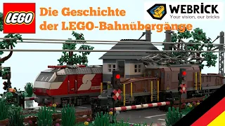 LEGO® Alle Bahnübergänge seit 1976 - Bau eines ferngesteuerten Bahnübergangs mit Webrick