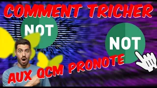 Comment Tricher aux QCM Pronote Facilement ! Nouvelle Méthode